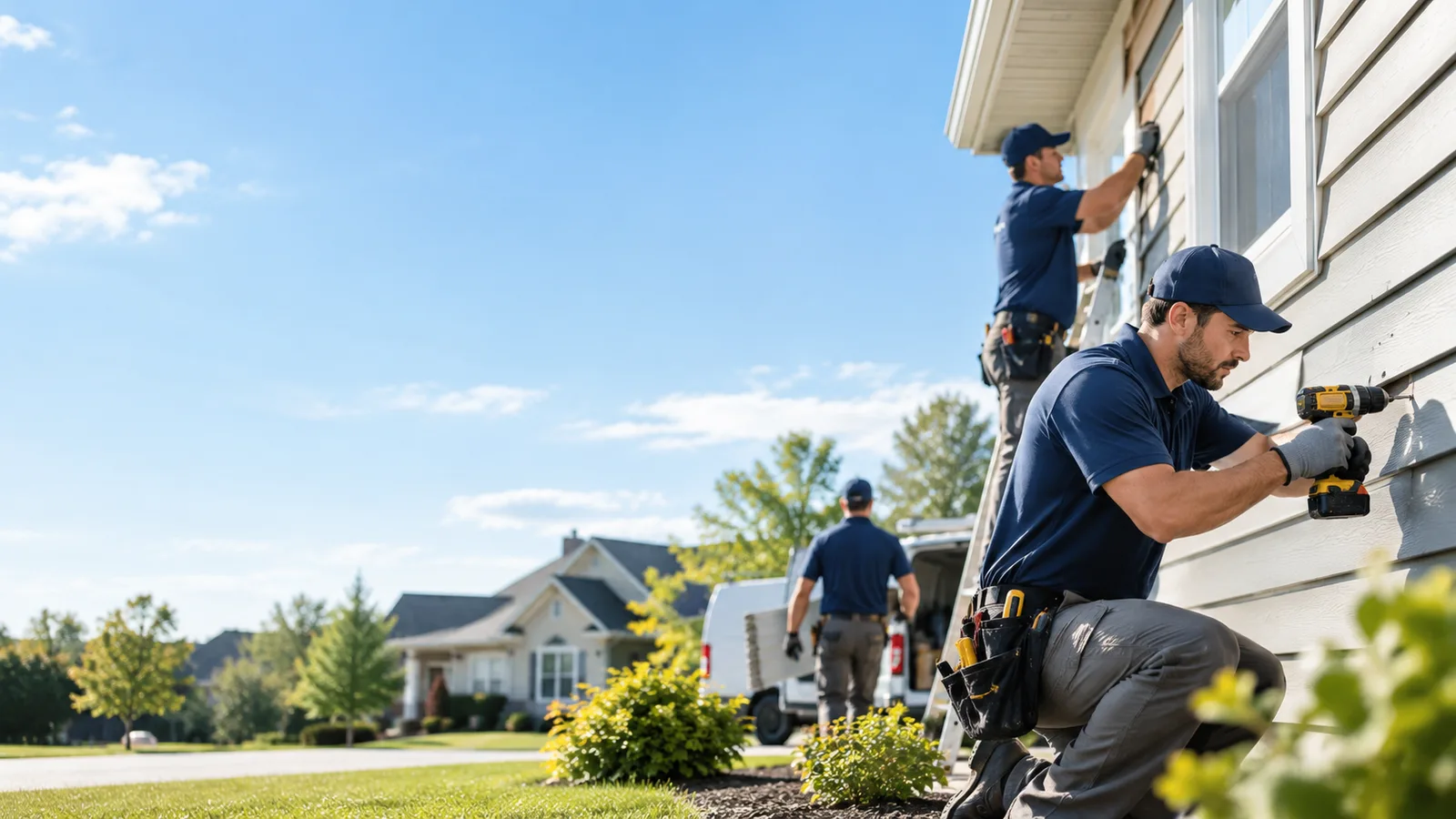 Partial Siding Replacement in Home, KS